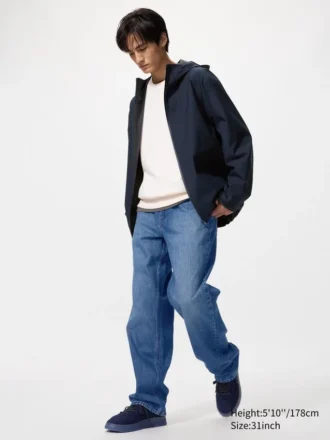 Herrejeans med vid, rett passform | Tall