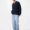 Herrejeans med vid, rett passform | Tall