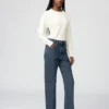 High Rise Regular Jeans for kvinner