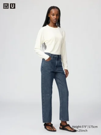 High Rise Regular Jeans for kvinner