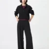 Joggebukser i bred modell for kvinner