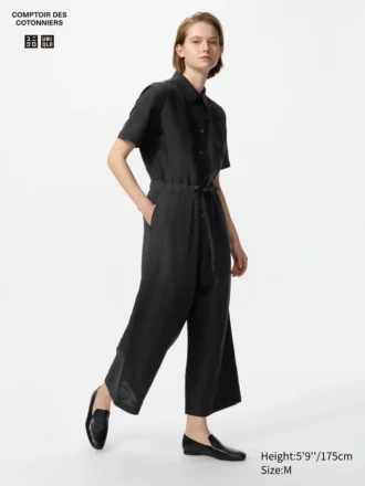 Jumpsuits i linblanding for kvinner