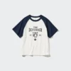 Kids AIRism Cotton Graphic Short-Sleeve T-skjorter