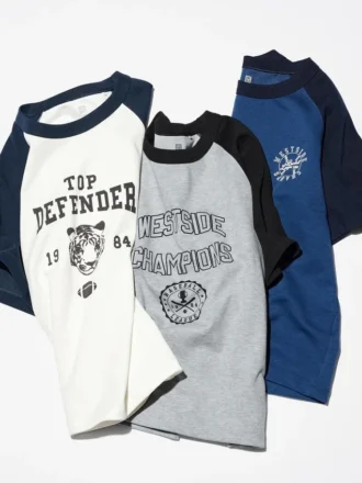 Kids AIRism Cotton Graphic Short-Sleeve T-skjorter