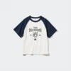 Kids AIRism Cotton Graphic Short-Sleeve T-skjorter