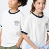 Kids AIRism Cotton Graphic T-skjorter