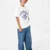 Kids AIRism Cotton Graphic T-skjorter