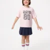 Kids AIRism Cotton Graphic T-skjorter