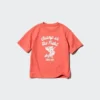 Kids AIRism Cotton Graphic T-skjorter