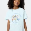 Kids Mofusand Ut grafisk T-skjorte