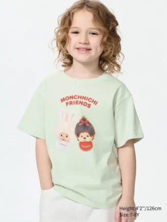 Kids Monchhichi UT grafisk T-skjorte