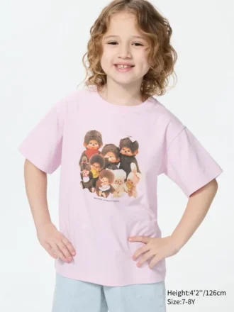 Kids Monchhichi UT grafisk T-skjorte
