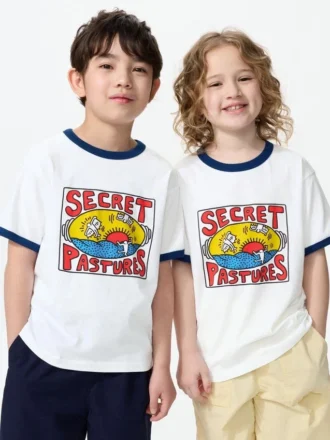 Kids Ny Pop Art UT Graphic T-skjorter | Keith Haring