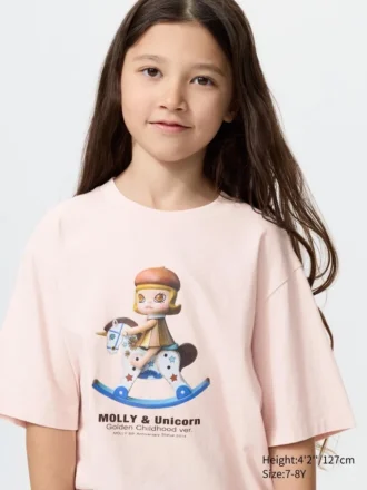 Kids Pop Mart UT grafisk T-skjorte