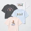 Kids Pop Mart UT grafisk T-skjorte
