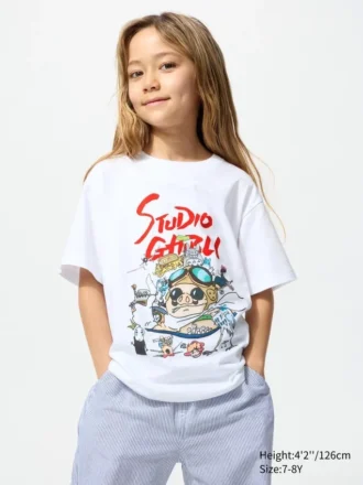 Kids Studio Ghibli Ut grafisk T-skjorte