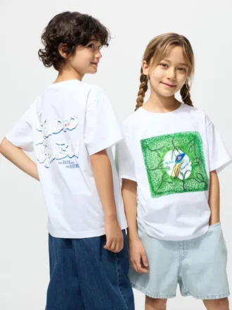 Kids Studio Ghibli UT Graphic T-skjorter | The Boy and the Heron