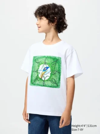 Kids Studio Ghibli UT Graphic T-skjorter | The Boy and the Heron
