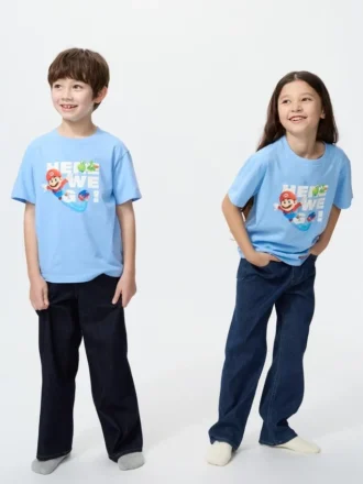 Kids the Super Mario Galaxy Movie UT-T-skjorter