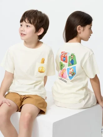Kids the Super Mario Galaxy Movie UT-T-skjorter