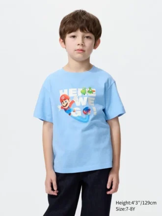 Kids the Super Mario Galaxy Movie UT-T-skjorter
