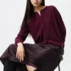 Kort kashmircardigan for damer