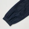 Kortærmet denim-Shorts-skjorte for damer