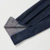 Langermede denimskjorter for kvinner