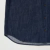 Langermede denimskjorter for kvinner