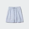 Lette shorts i linblanding for damer | Stripe
