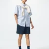 Lette shorts i linblanding for menn | 5″