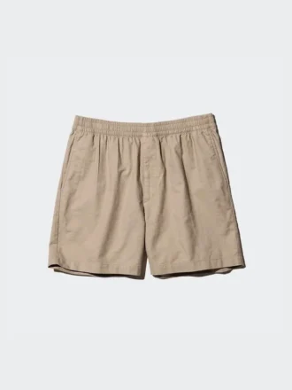 Lette shorts i linblanding for menn | 5″