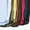 Linen-T-skjorte for kvinner
