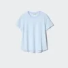 Linen-T-skjorte for kvinner