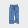 Løse ankelbukser i bomull for damer | Denim