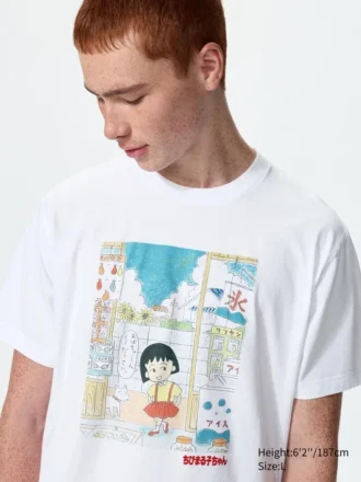 Manga Ut Shueisha 100Th UT grafisk T-skjorte for menn | Chibi Maruko-Chan