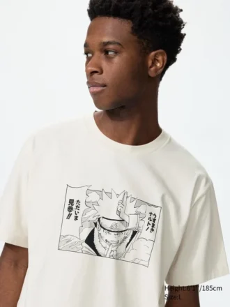 Manga Ut Shueisha 100Th UT grafisk T-skjorte for menn | Naruto