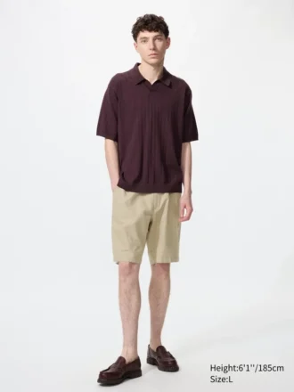 Men’s Linen Blend Shorts | 9,5″