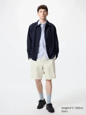 Men’s Linen Blend Shorts | 9,5″