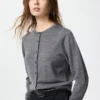 Merino-cardigan for kvinner