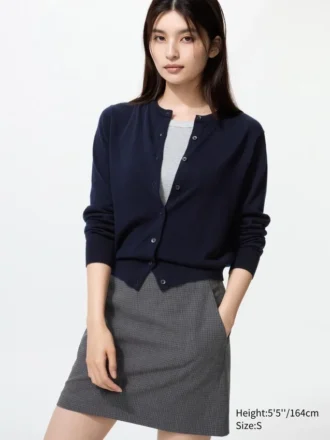 Merino-cardigan for kvinner