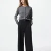 Merino-cardigan for kvinner
