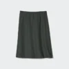 Midi-skjørt i linblanding for damer | Shorts Midi-skjørt i linblanding for damer | Shorts