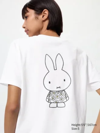 Miffy in Bloom UT grafisk T-skjorte for kvinner