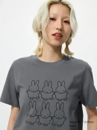 Miffy in Bloom UT grafisk T-skjorte for kvinner