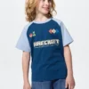 Minecraft-T-skjorte UT med grafisk trykk for barn