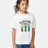 Minecraft-T-skjorte UT med grafisk trykk for barn