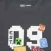 Minecraft-T-skjorte UT med grafisk trykk for barn