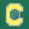 Minecraft-T-skjorte UT med grafisk trykk for barn