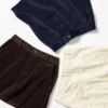 Mini-skjørt i corduroy for damer